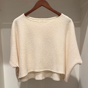 ELIZABETH SUZANN Cropped Wool Sweater OS